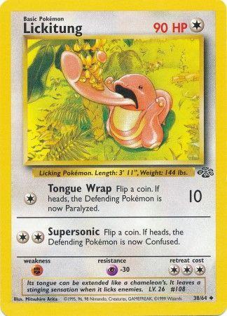 Lickitung 038 - Unlimited Jungle - Uncommon