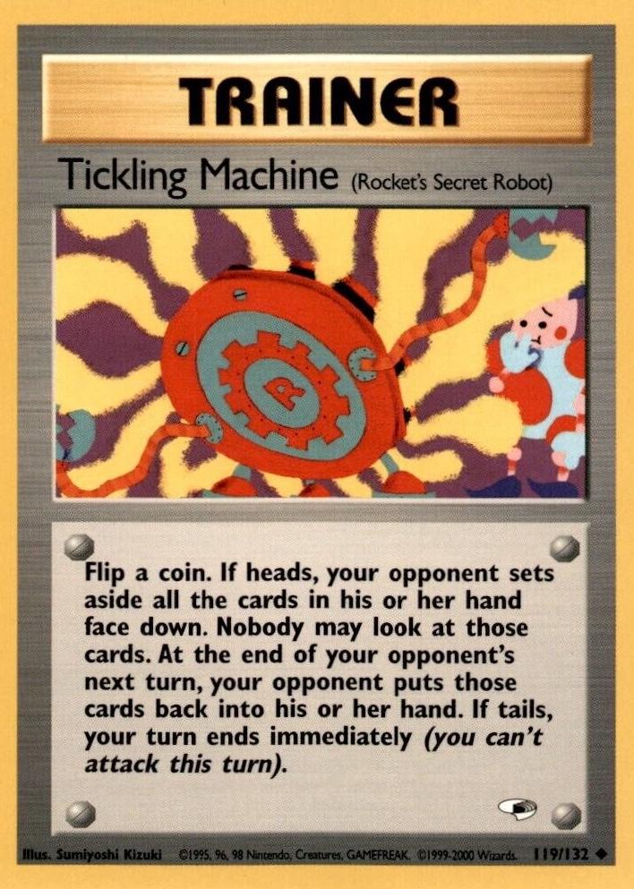 Tickling Machine 119 - Unlimited Gym Heroes - Uncommon