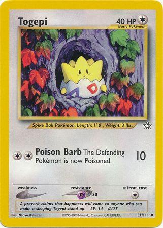 Togepi 051 - Unlimited Neo Genesis - Uncommon