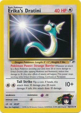 Erika's Dratini 042 - Unlimited Gym Heroes - Uncommon