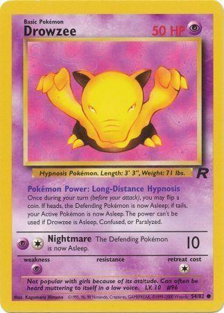 Drowzee 054 - Unlimited Team Rocket - Common