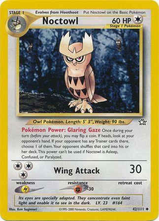 Noctowl 042 - Unlimited Neo Genesis - Uncommon