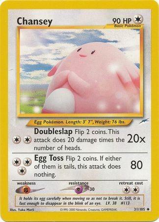 Chansey 031 - Unlimited Neo Destiny - Uncommon