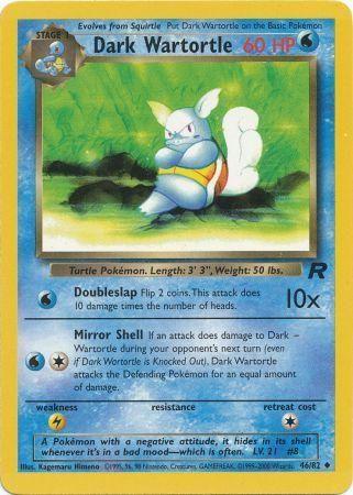 Dark Wartortle 046 - Unlimited Team Rocket - Uncommon