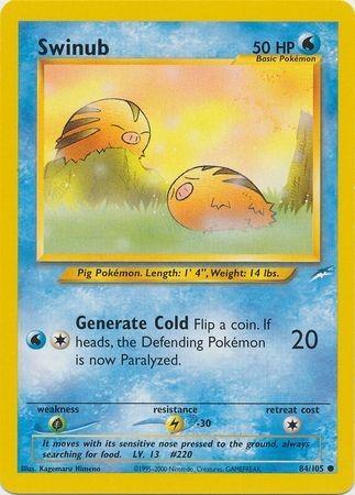 Swinub 084 - Unlimited Neo Destiny - Common