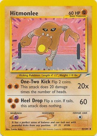 Hitmonlee 042 - Unlimited Neo Destiny - Uncommon