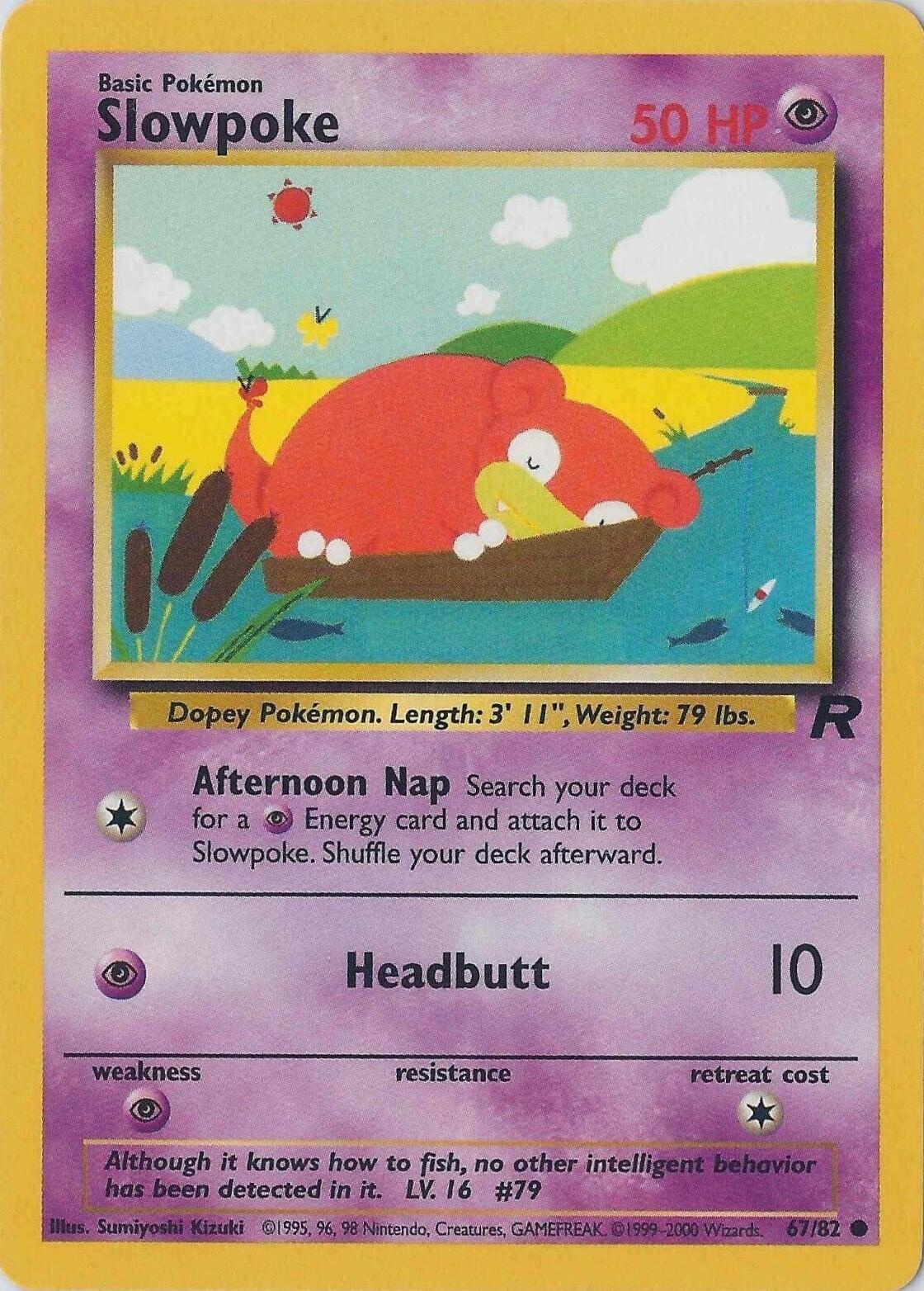 Slowpoke 067 - Unlimited Team Rocket - Common