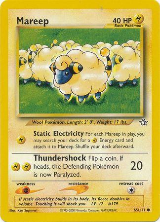 Mareep 065 - Unlimited Neo Genesis - Common