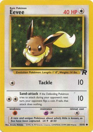 Eevee 055 - Unlimited Team Rocket - Common