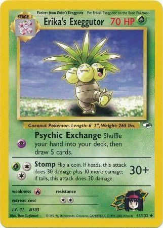 Erika's Exeggutor 044 - Unlimited Gym Heroes - Uncommon