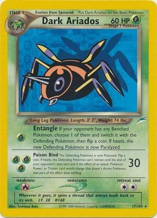 Dark Ariados - Unlimited Neo Destiny - Rare