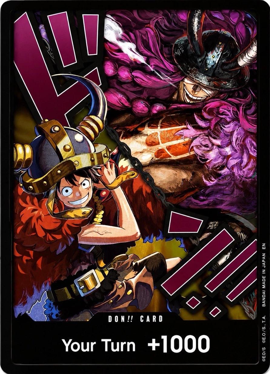 DON!! Card (Alternate Art) (Luffy and Loki) - The World's Strongest Warriors