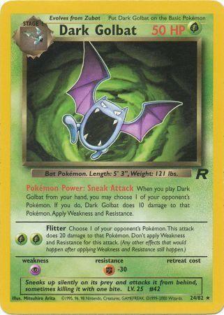 Dark Golbat (24) (24) 024 - Unlimited Team Rocket - Rare