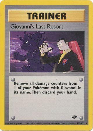 Giovanni's Last Resort 105 - Unlimited Gym Challenge - Rare