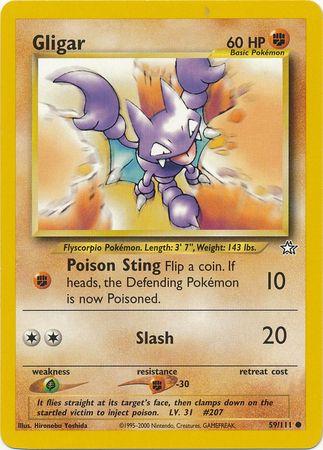 Gligar 059 - Unlimited Neo Genesis - Common