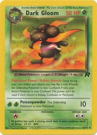 Dark Gloom 036 - Unlimited Team Rocket - Uncommon