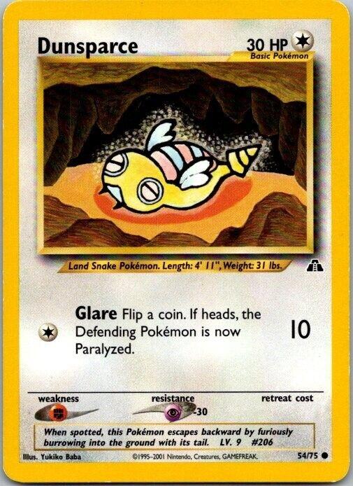 Dunsparce 054 - Unlimited Neo Discovery - Common