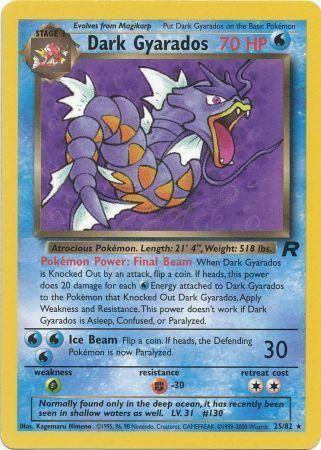 Dark Gyarados (25) (25) 025 - Unlimited Team Rocket - Rare
