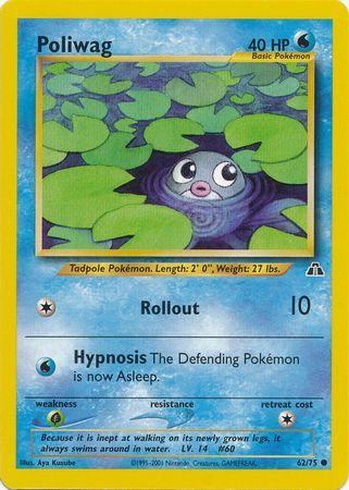 Poliwag 062 - Unlimited Neo Discovery - Common