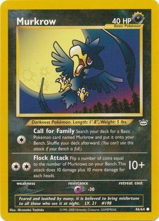 Murkrow 046 - Unlimited Neo Revelation - Common