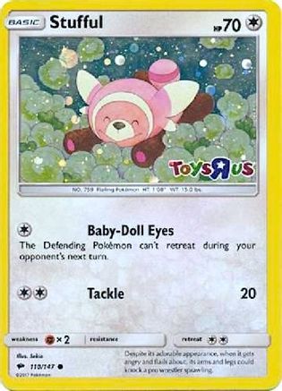 Stufful (Toys R Us) 110/147 - Holofoil Miscellaneous Cards & Products - Promo