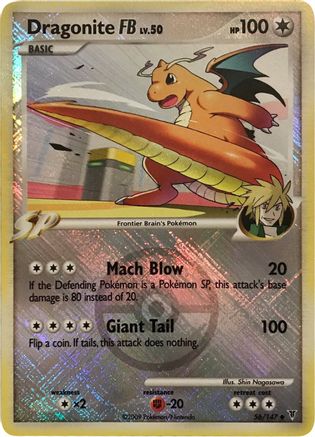 Dragonite FB (League Promo) 056/147 - Reverse Holofoil League & Championship Cards - Promo