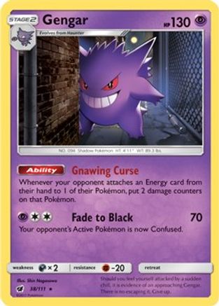 Gengar (Prerelease Kit Exclusive) 038/111 Deck Exclusives - Rare