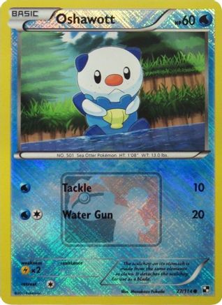 Oshawott (League Promo) 027/114 - Reverse Holofoil League & Championship Cards - Promo