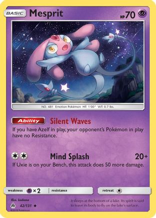 Mesprit 042 SM Forbidden Light - Uncommon