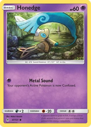 Honedge (47) SM Forbidden Light - Common