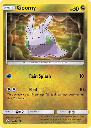 Goomy (92) (92) 092 - Reverse Holofoil SM Forbidden Light - Common