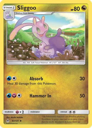Sliggoo 093/131 SM Forbidden Light - Uncommon