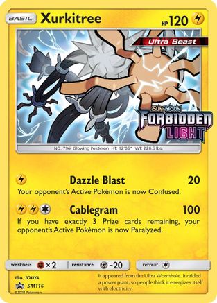 Xurkitree - SM116 (Prerelease) - Holofoil SM Promos - Promo