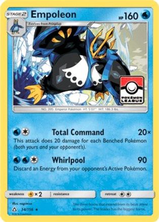 Empoleon (Pokemon League) 034/156 - Reverse Holofoil League & Championship Cards - Promo