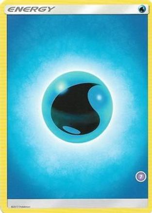 Water Energy (7) SM Trainer Kit Alolan Sandslash & Alolan Ninetales - Common