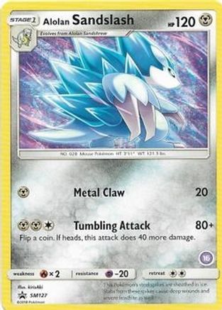 Alolan Sandslash (16) SM Trainer Kit Alolan Sandslash & Alolan Ninetales - Promo