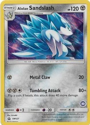 Alolan Sandslash (30) - Holofoil SM Trainer Kit Alolan Sandslash & Alolan Ninetales - Promo