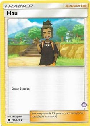 Hau (23) (Alolan Sandslash Half-Deck) SM Trainer Kit Alolan Sandslash & Alolan Ninetales - Uncommon