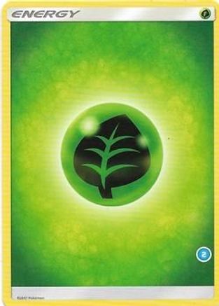 Grass Energy (2) SM Trainer Kit Alolan Sandslash & Alolan Ninetales - Common
