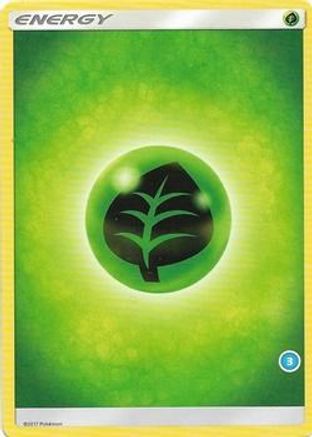 Grass Energy (3) SM Trainer Kit Alolan Sandslash & Alolan Ninetales - Common