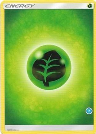 Grass Energy (7) SM Trainer Kit Alolan Sandslash & Alolan Ninetales - Common