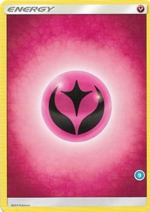 Fairy Energy (9) SM Trainer Kit Alolan Sandslash & Alolan Ninetales - Common