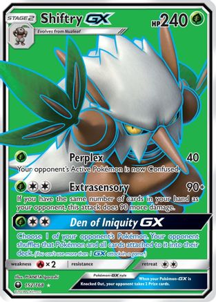 Shiftry GX (Full Art) - Holofoil SM Celestial Storm - Ultra Rare