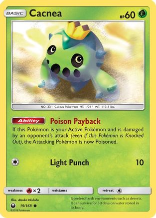 Cacnea SM Celestial Storm - Common
