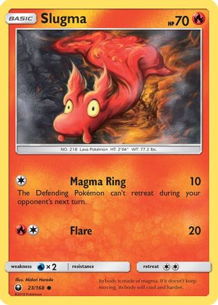 Slugma 023 SM Celestial Storm - Common