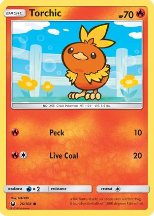 Torchic (26) (26) 026 SM Celestial Storm - Common