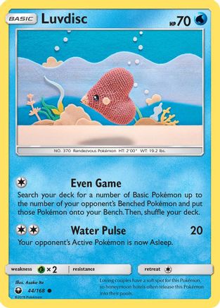 Luvdisc 044 - Reverse Holofoil SM Celestial Storm - Common