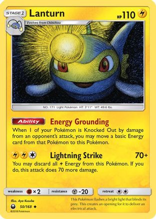 Lanturn - Reverse Holofoil SM Celestial Storm - Uncommon
