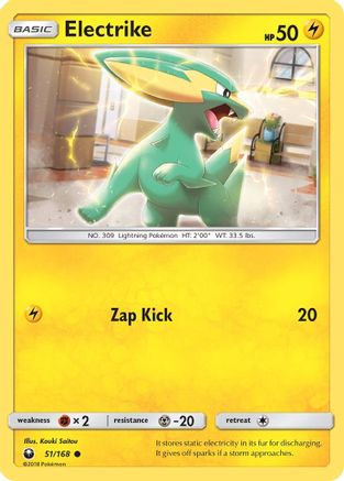 Electrike - Reverse Holofoil SM Celestial Storm - Common