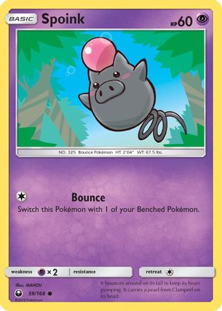 Spoink 059 SM Celestial Storm - Common